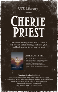 cheriepriestvisit
